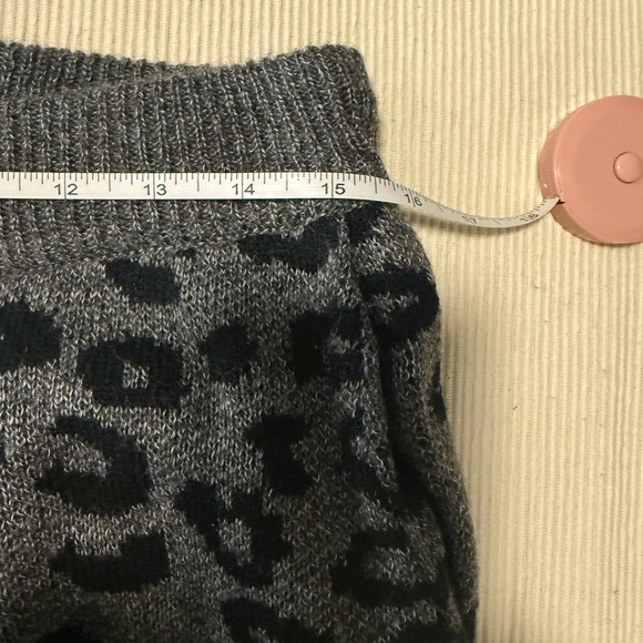 Hem & Thread Gray Maxi Wide Leg Pants Casual - Picture 7 of 10